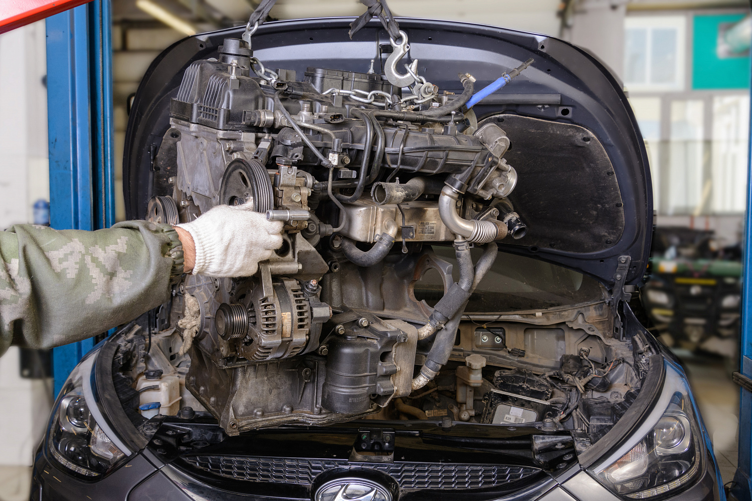 Капремонт и замена двигателей